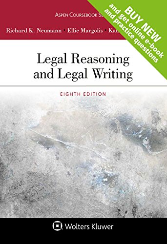 Book Cover Legal Reasoning and Legal Writing [Connected Casebook] (Aspen Coursebook)
