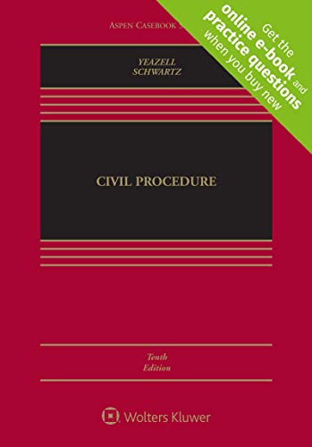 Book Cover Civil Procedure [Connected Casebook] (Aspen Casebook)