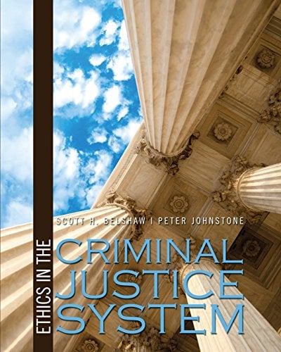 Book Cover Ethics in the Criminal Justice System