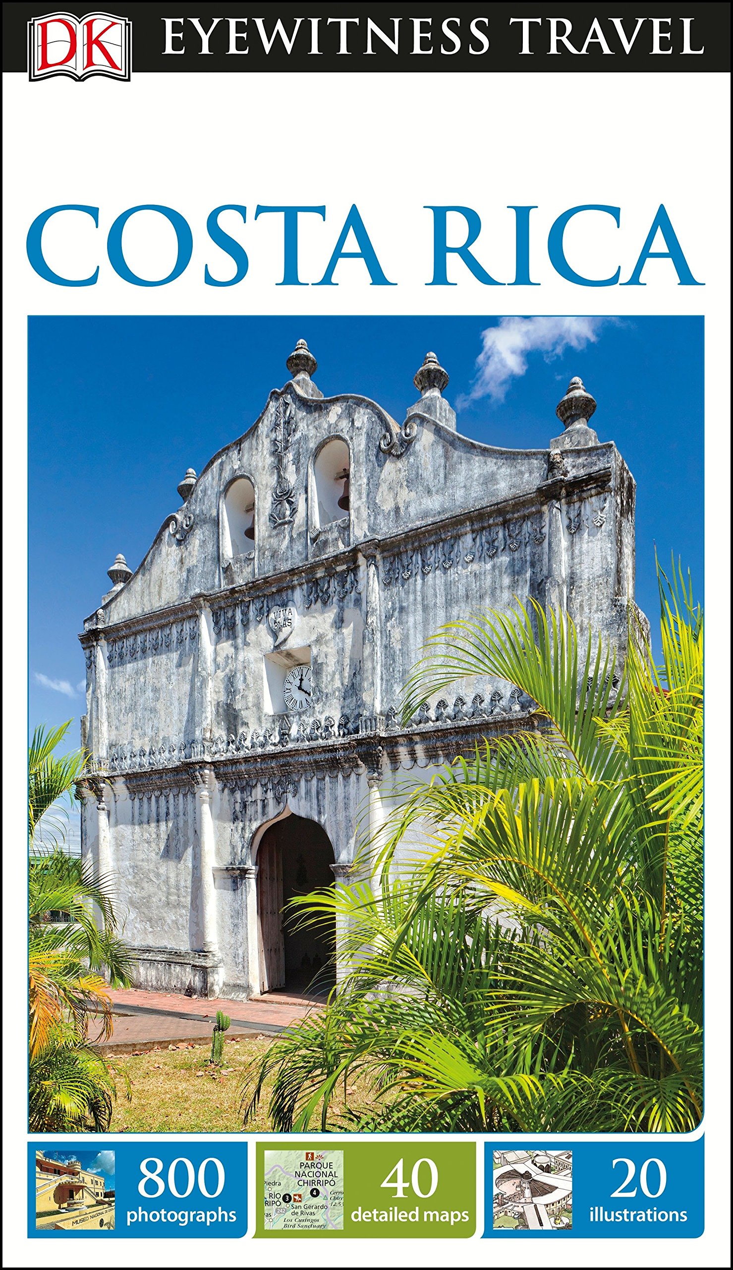 Book Cover DK Eyewitness Costa Rica (Travel Guide)