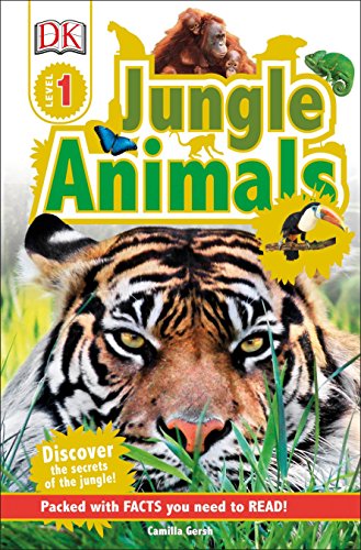 Book Cover DK Readers L1: Jungle Animals: Discover the Secrets of the Jungle! (DK Readers Level 1)