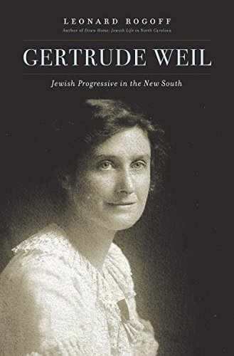 Book Cover Gertrude Weil: Jewish Progressive in the New South