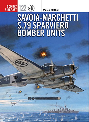 Book Cover Savoia-Marchetti S.79 Sparviero Bomber Units (Combat Aircraft)