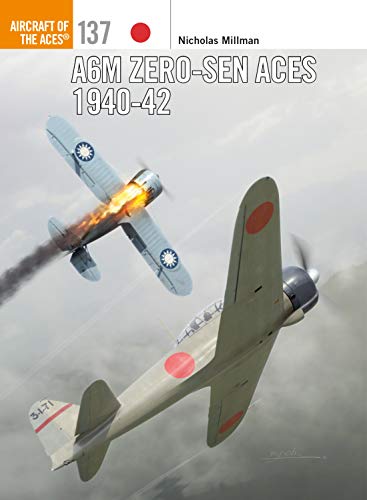 Book Cover A6M Zero-sen Aces 1940-42 (Aircraft of the Aces)