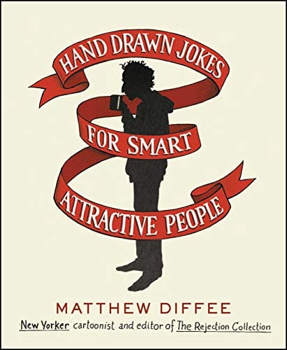 Book Cover Hand Drawn Jokes for Smart Attractive People