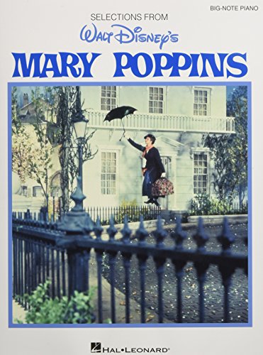 Book Cover Mary Poppins-Big Note Piano Selections (Big Note Vocal Selections)