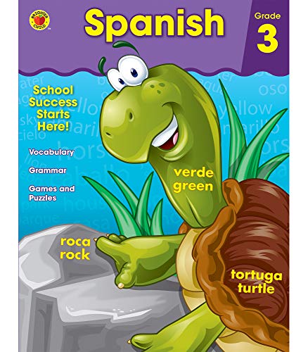 Book Cover Spanish Workbook, Grade 3