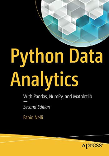 Book Cover Python Data Analytics: With Pandas, NumPy, and Matplotlib