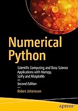 Book Cover Numerical Python: Scientific Computing and Data Science Applications with Numpy, SciPy and Matplotlib