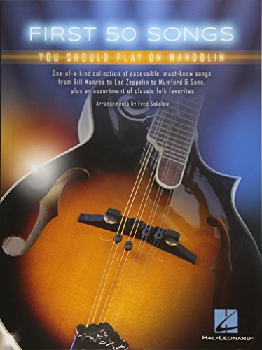 Book Cover First 50 Songs You Should Play on Mandolin