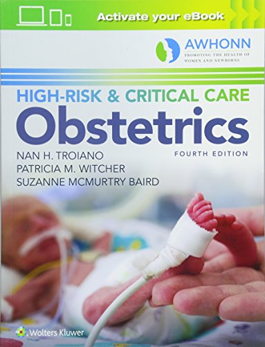 Book Cover AWHONN's High-Risk & Critical Care Obstetrics