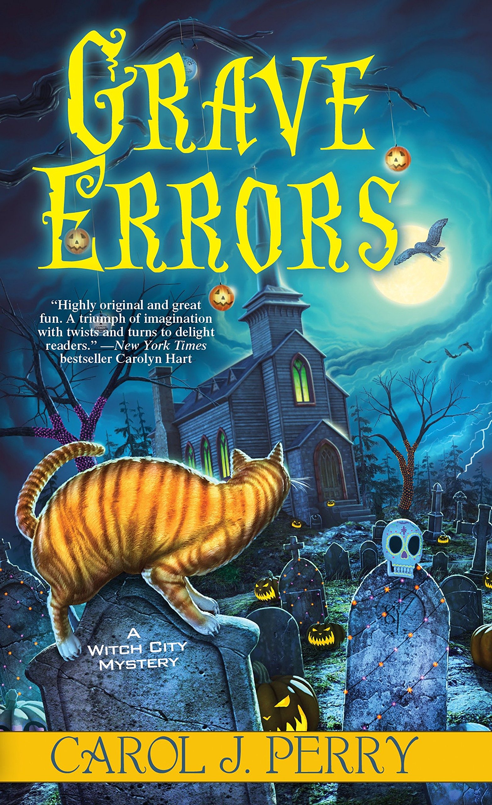 Book Cover Grave Errors (A Witch City Mystery)
