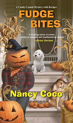 Book Cover Fudge Bites (A Candy-coated Mystery)