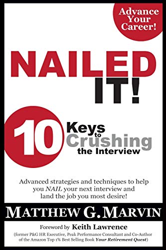 Book Cover NAILED IT! 10 Keys to Crushing the Interview