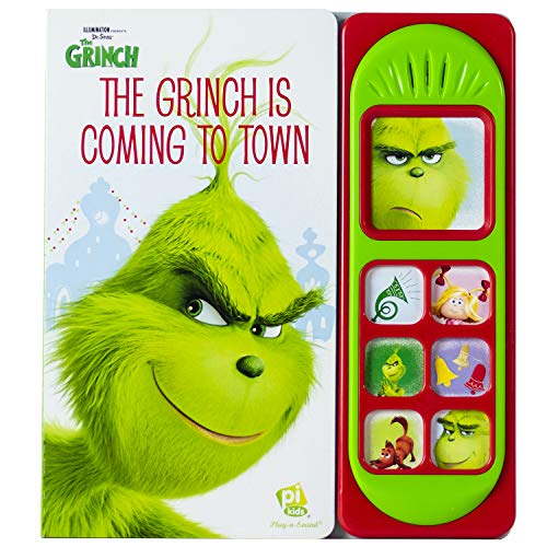 Book Cover Dr. Seuss' - The Grinch is Coming to Town Sound Book - PI Kids (Play-a-Sound)