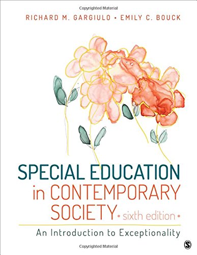 Book Cover Special Education in Contemporary Society: An Introduction to Exceptionality