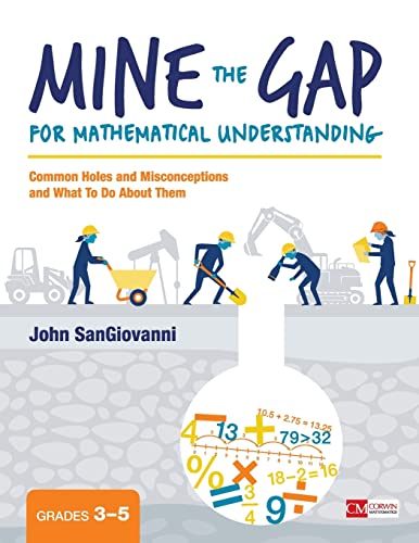 Book Cover Mine the Gap for Mathematical Understanding, Grades 3-5: Common Holes and Misconceptions and What To Do About Them (Corwin Mathematics Series)