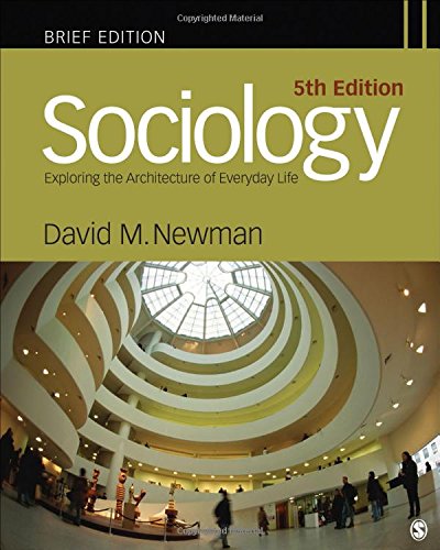 Book Cover Sociology: Exploring the Architecture of Everyday Life, Brief Edition