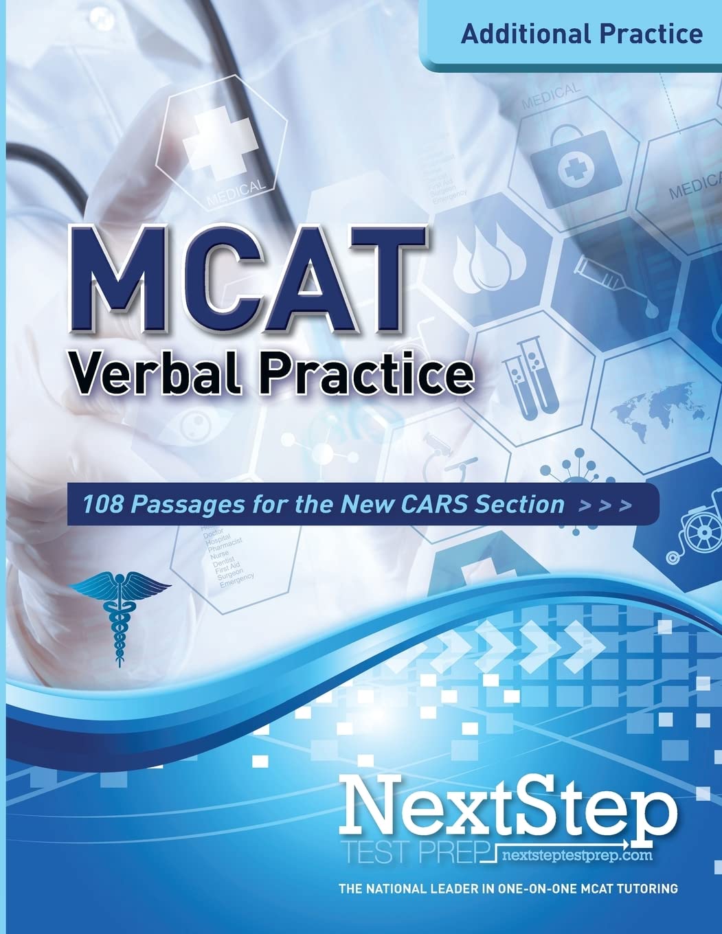 Book Cover MCAT Verbal Practice: 108 Passages for the new CARS Section
