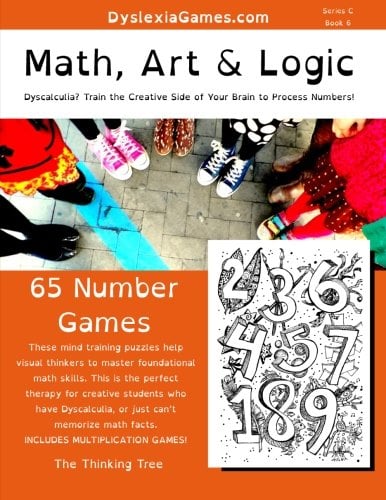 Book Cover Math, Art and Logic - Dyslexia Games Therapy (Series C) (Volume 6)