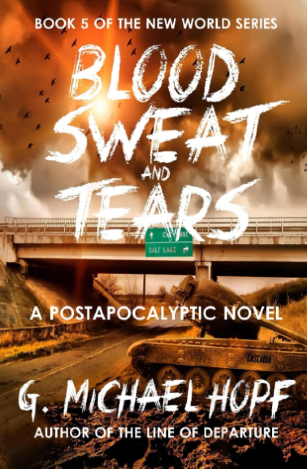 Book Cover Blood, Sweat & Tears (New World)