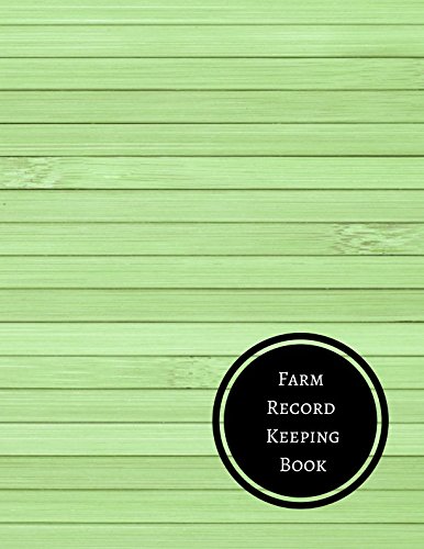 Book Cover Farm Record Keeping Book: Farm Record Log