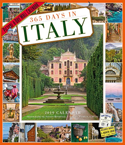 Book Cover 365 Days in Italy Picture-A-Day Wall Calendar 2019