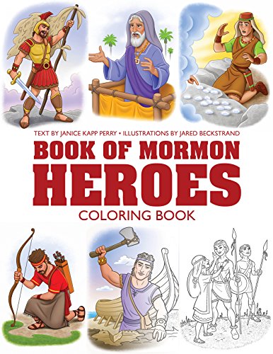 Book Cover My Book of Mormon Heroes Coloring Book