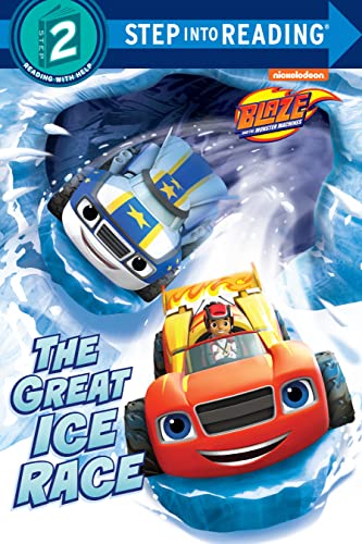 Book Cover The Great Ice Race (Blaze and the Monster Machines) (Step into Reading)
