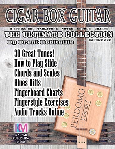 Book Cover Cigar Box Guitar - The Ultimate Collection: How to Play Cigar Box Guitar
