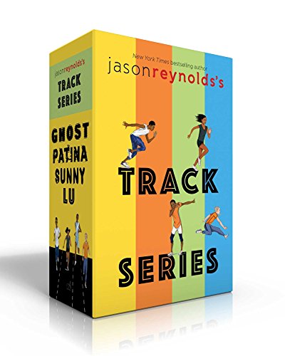 Book Cover Jason Reynolds's Track Series: Ghost; Patina; Sunny; Lu