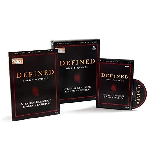 Book Cover Defined - Teen Guys' Bible Study Leader Kit: Who God Says You Are