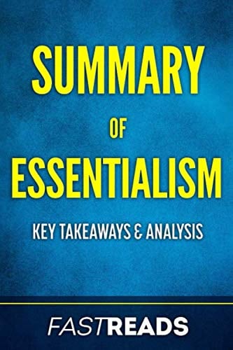 Book Cover Summary of Essentialism