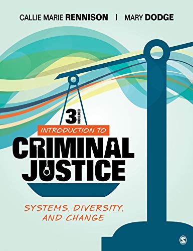 Book Cover Introduction to Criminal Justice: Systems, Diversity, and Change