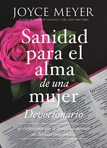 Book Cover Devocionario sanidad para el alma de una mujer: 90 inspiraciones que le ayudan a superar sus heridas emocionales (Spanish Edition)