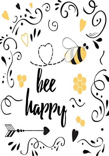 Book Cover Bee Happy - A JOURNAL (Be Happy - College Rule)