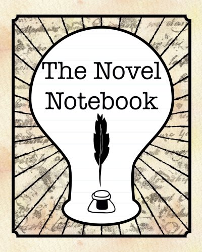 Book Cover The Novel Notebook: Workbook for Writers and Novelists - One-Page Outliner Worksheets and Ideas List - Record and Explore Ideas - Basic Outline Book
