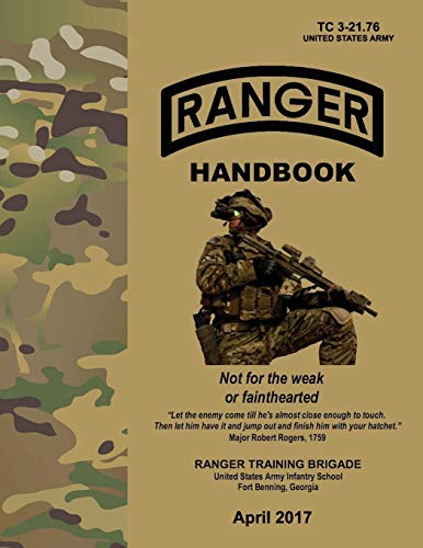 Book Cover Ranger Handbook: TC 3-21.76, April 2017 Edition