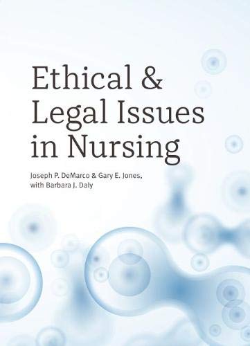 Book Cover Ethical and Legal Issues in Nursing