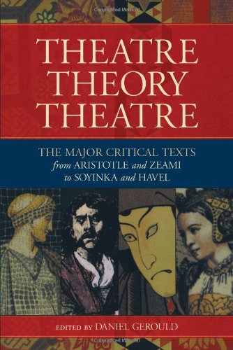 Book Cover Theatre/Theory/Theatre: The Major Critical Texts from Aristotle and Zeami to Soyinka and Havel