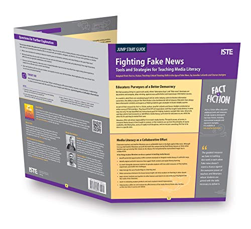 Book Cover Fighting Fake News: Tools and Strategies for Teaching Media Literacy (Jump Start Guide)