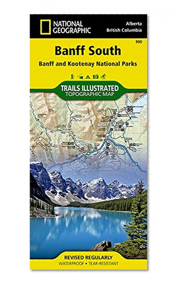 Book Cover Banff South [Banff and Kootenay National Parks] (National Geographic Trails Illustrated Map)