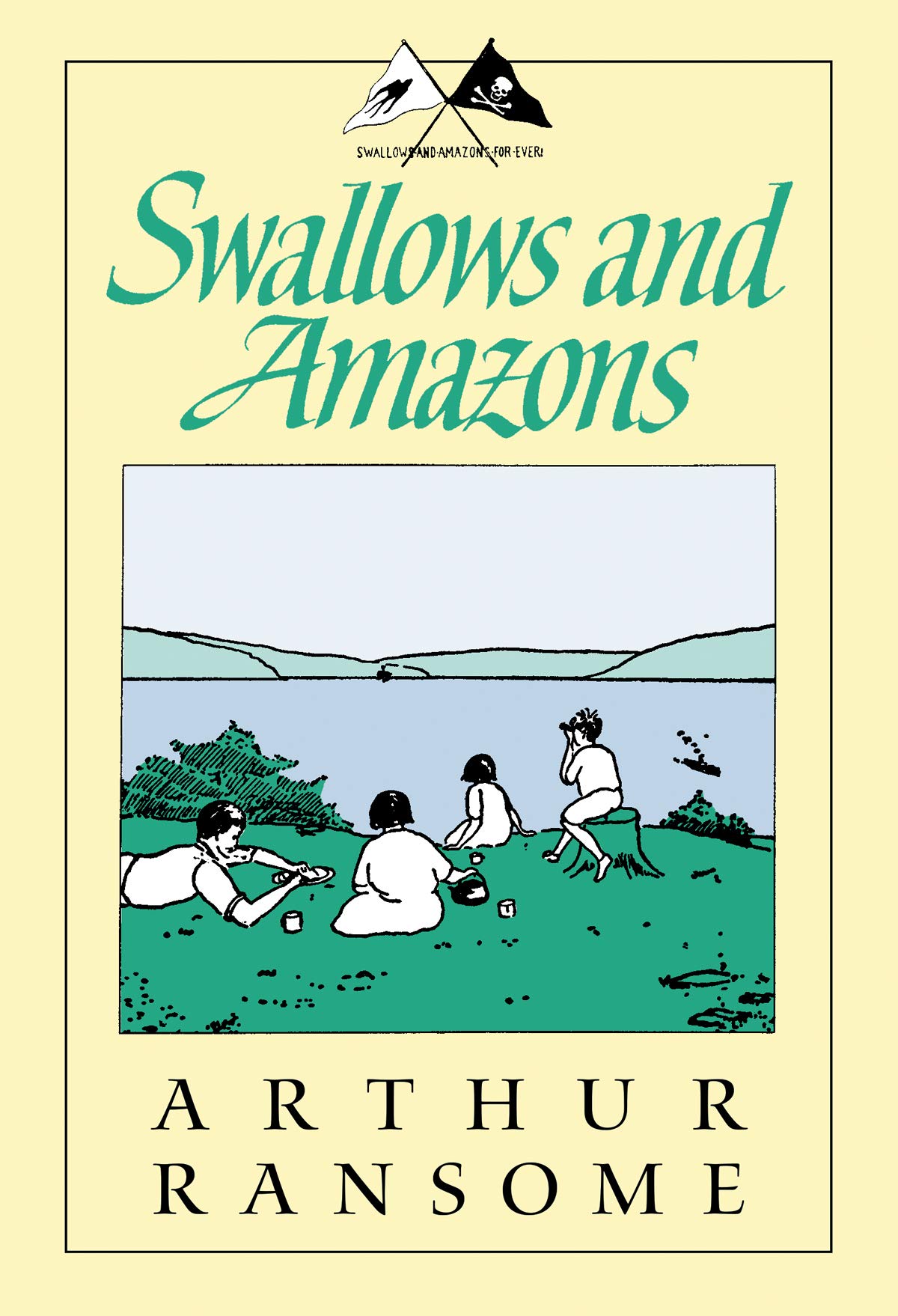 Book Cover Swallows and Amazons