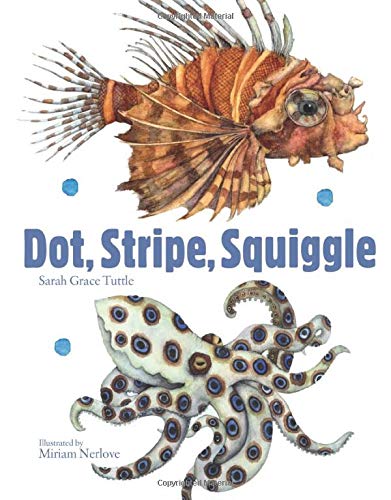 Book Cover Dot, Stripe, Squiggle