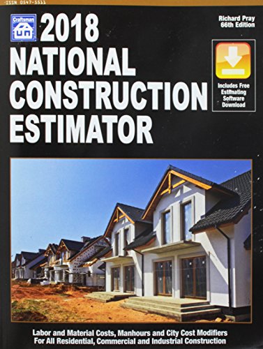 Book Cover National Construction Estimator 2018: Includes Free Estimating Software Download