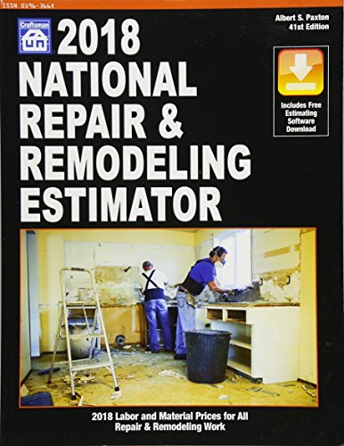 Book Cover 2018 National Repair & Remodeling Estimator (National Repair and Remodeling Estimator)