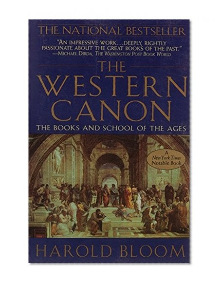 the western canon harold bloom list