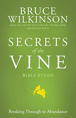 Book Cover Secrets of the Vine Bible Study