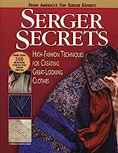 Book Cover Serger Secrets: High-Fashion Techniques for Creating Great-Looking Clothes
