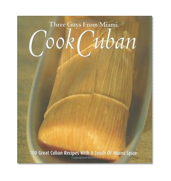 Book Cover Three Guys from Miami Cook Cuban